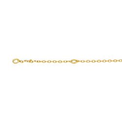 Collier Chaîne CHANEL "Camélia" en or jaune - Castafiore