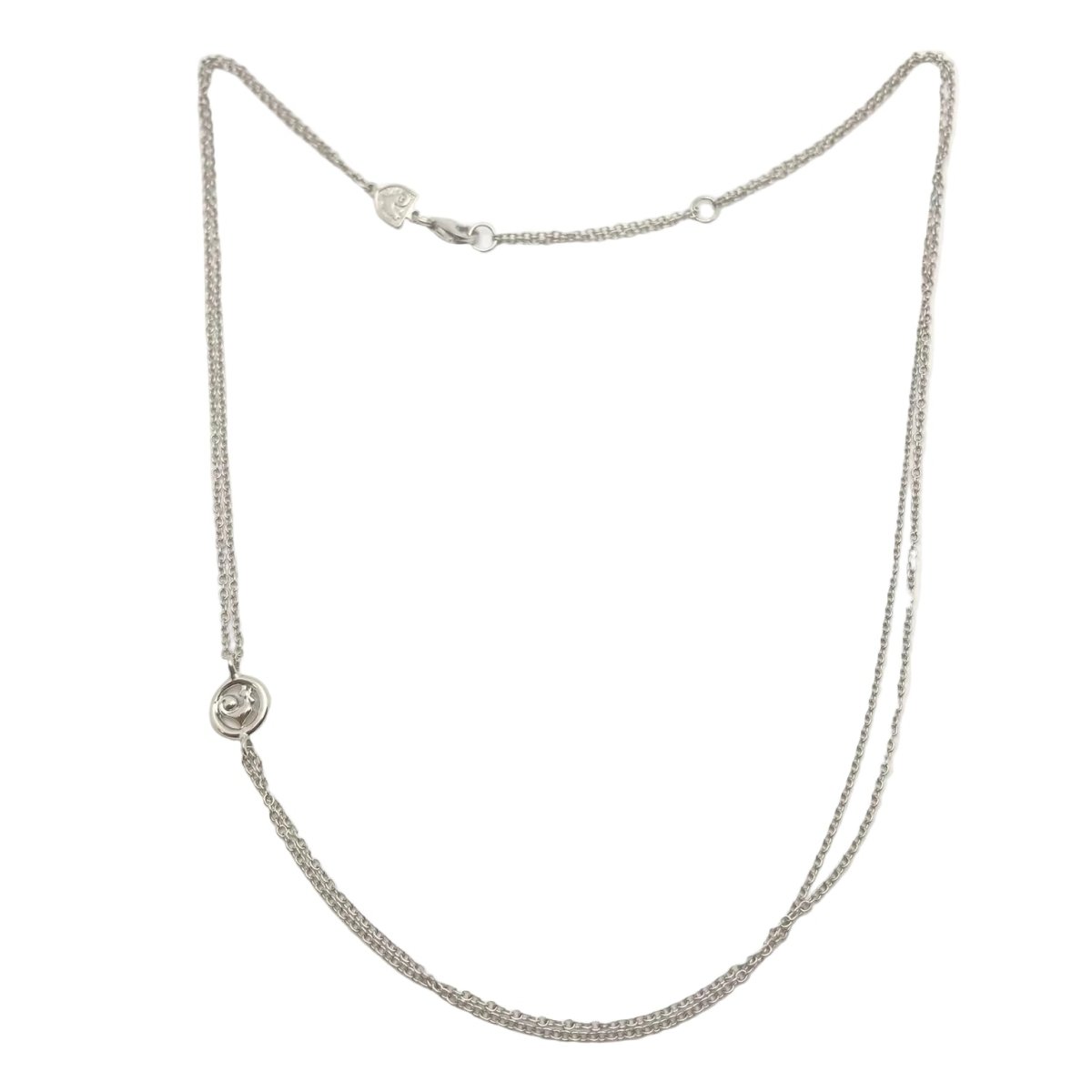 Collier Chaîne CHANTECLER en or blanc - Castafiore