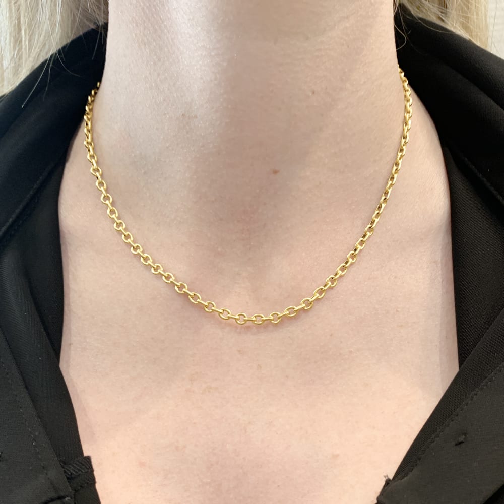 Collier Chaîne CHAUMET en or jaune - Castafiore