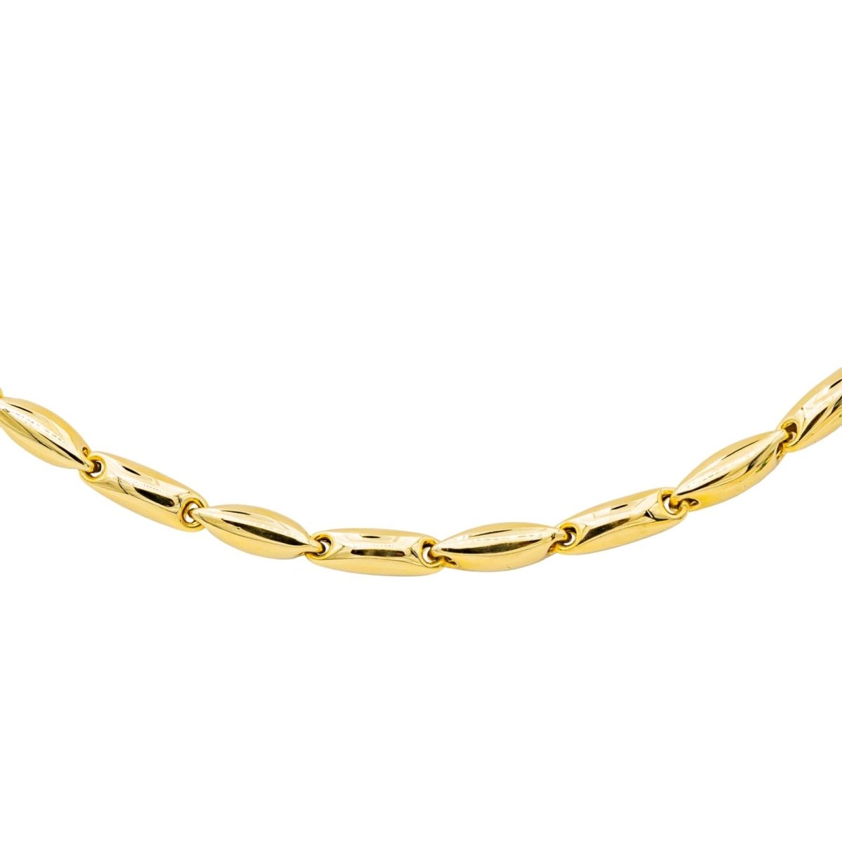 Collier Chaîne CHIMENTO "Bamboo Classique" en or jaune - Castafiore