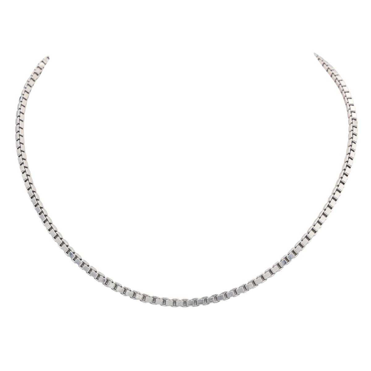 Collier Chaîne CHOPARD en or blanc - Castafiore
