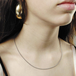 Collier Chaîne CHOPARD en or blanc - Castafiore