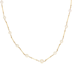 Collier Chaîne de perles en or jaune - Castafiore