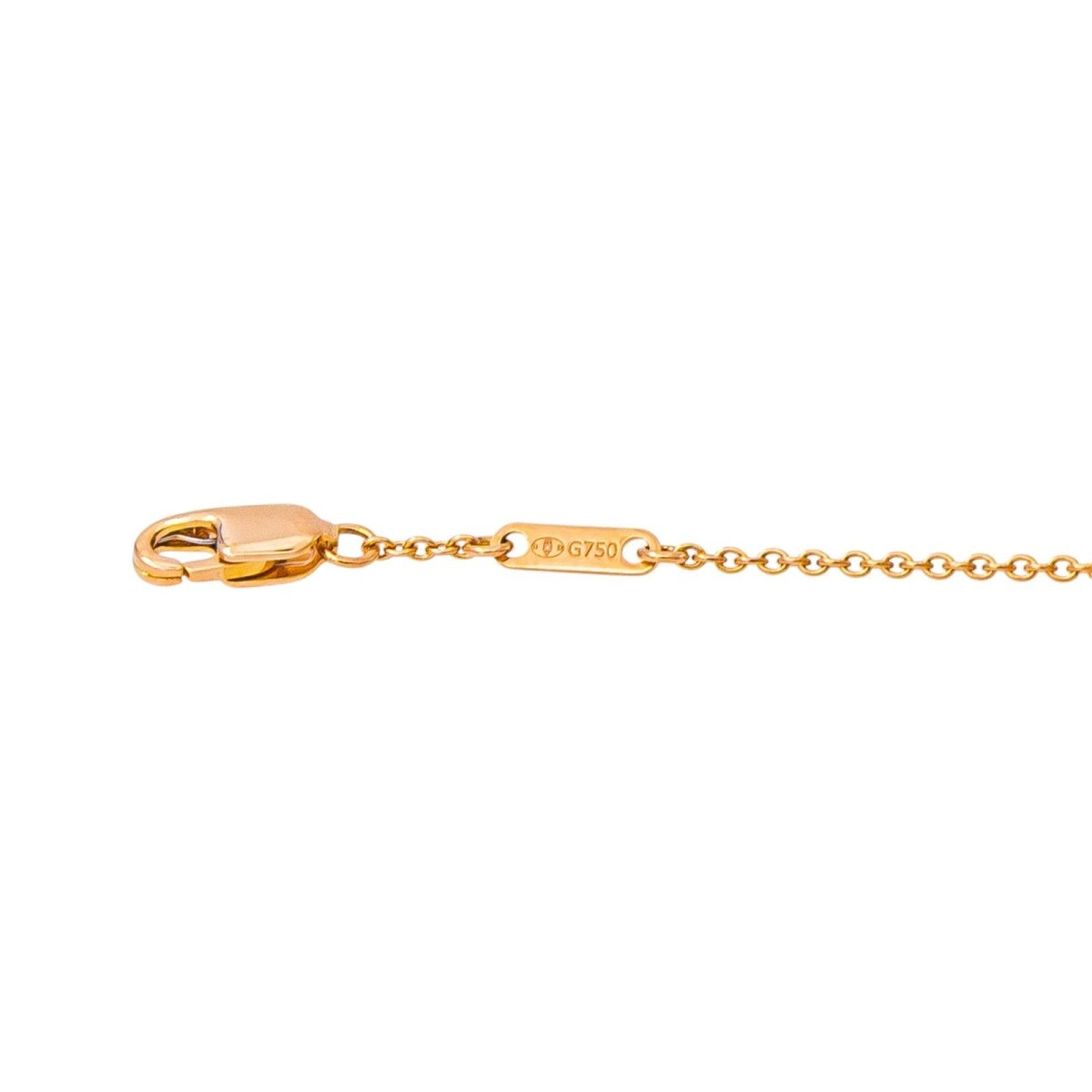 Collier Chaîne DINH VAN en or rose - Castafiore