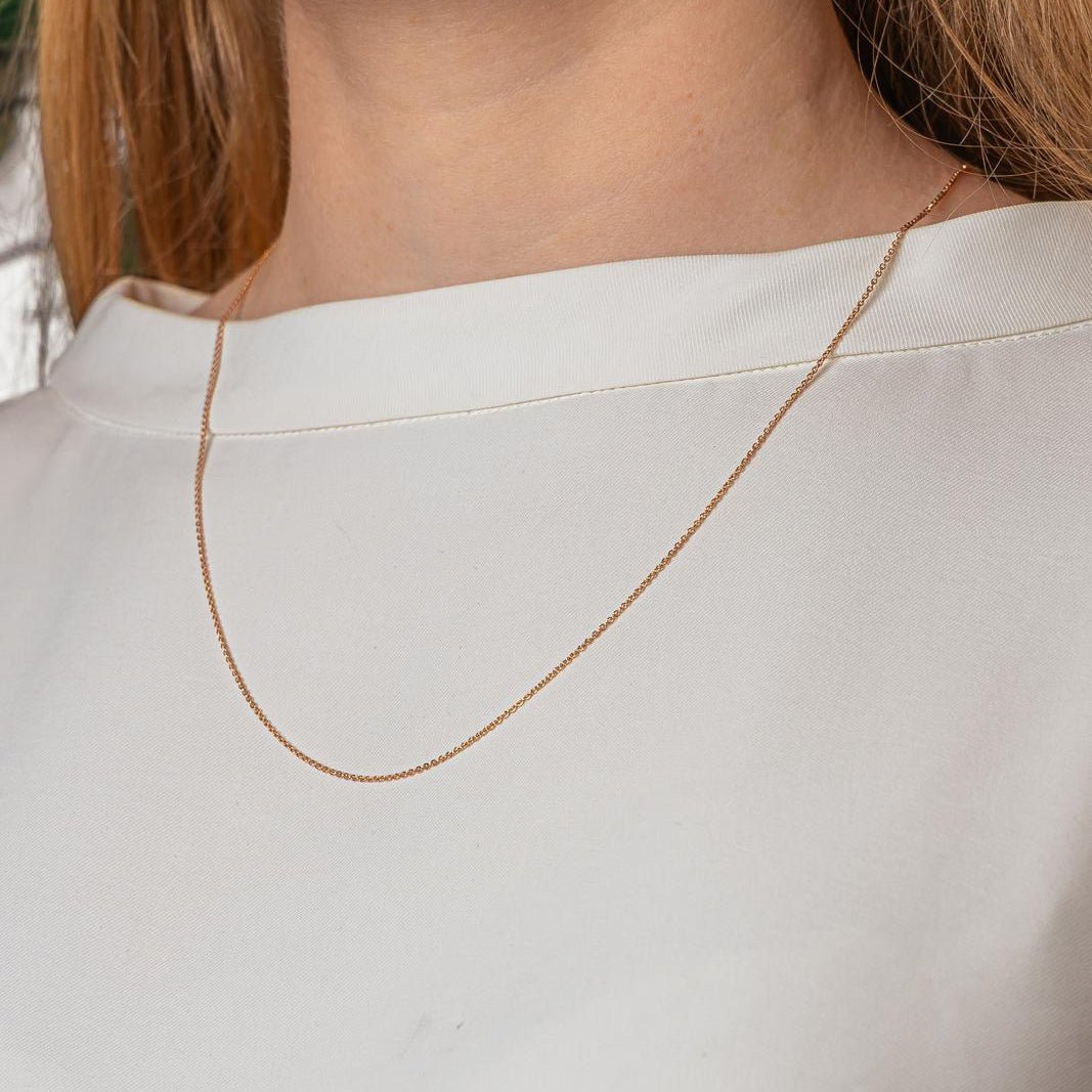 Collier Chaîne DINH VAN en or rose - Castafiore