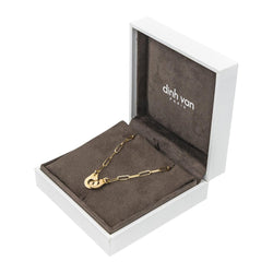 Collier Chaîne DINH VAN "Menottes R10" en or jaune - Castafiore