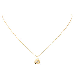 Collier Chaîne DINH VAN "Menottes R8" en or jaune et diamant - Castafiore