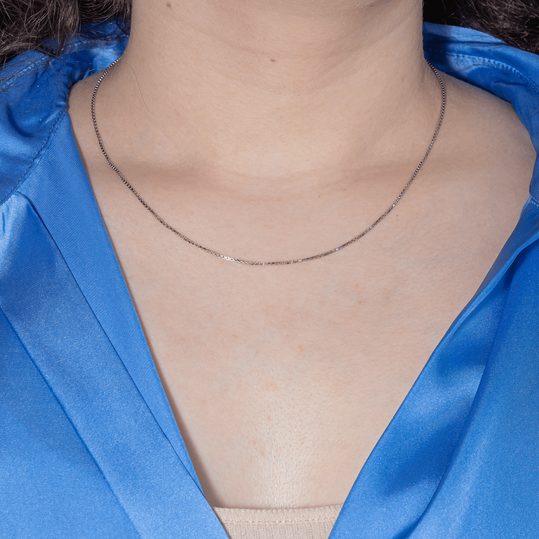 Collier Chaîne en or blanc - Castafiore