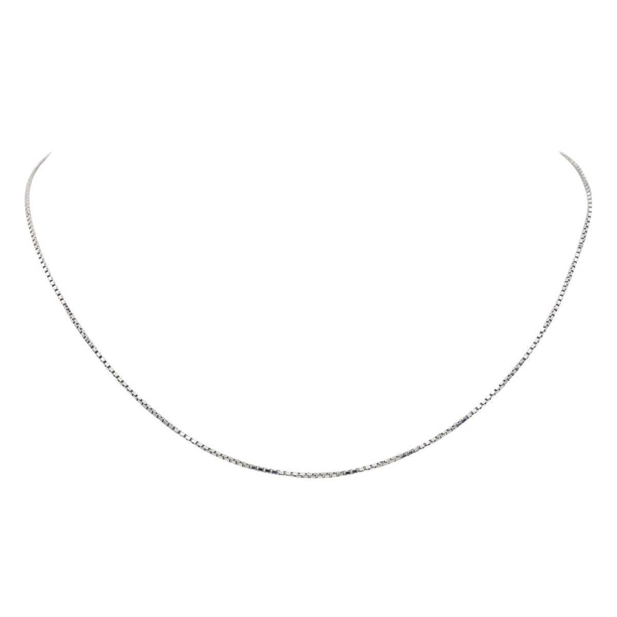 Collier Chaîne en or blanc - Castafiore