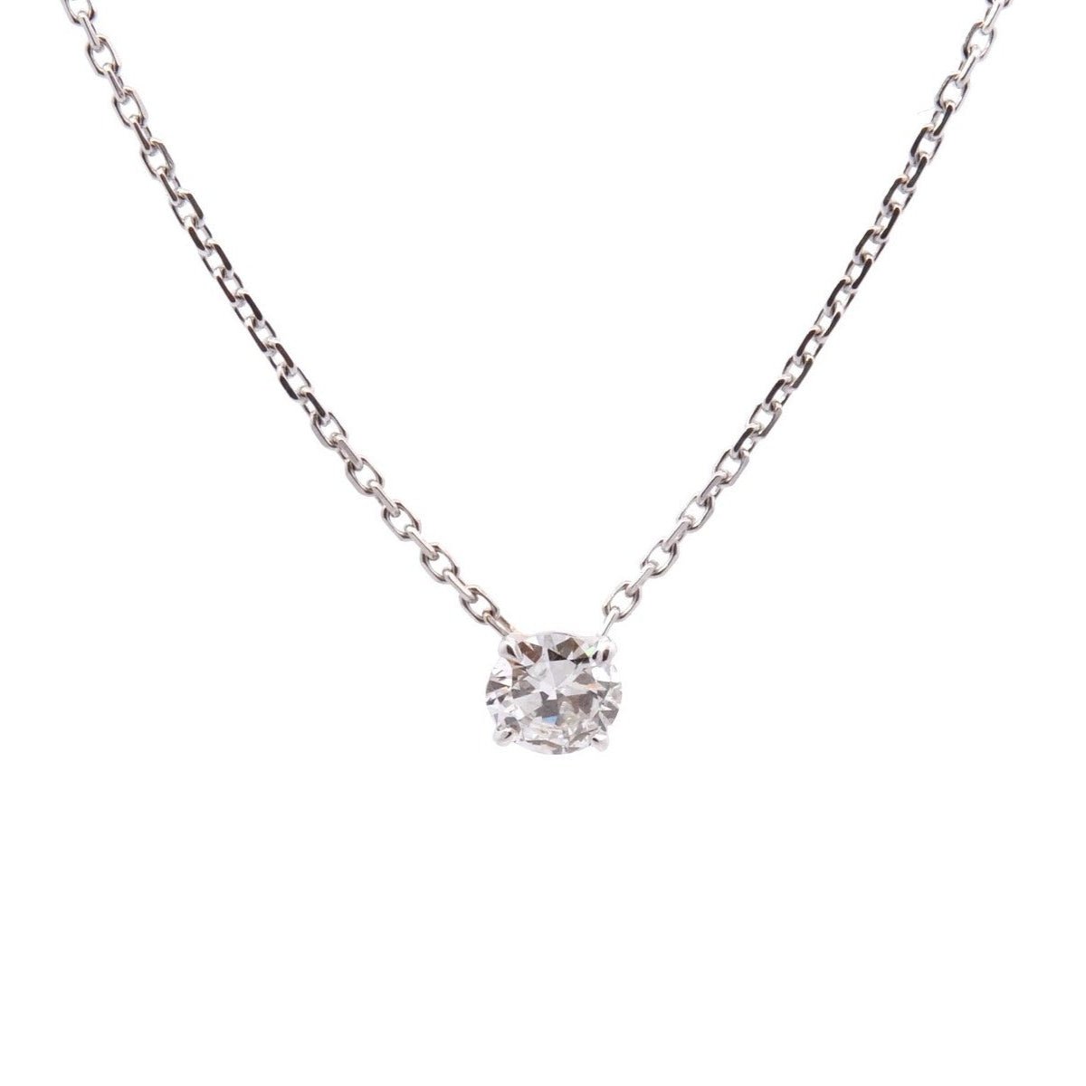 Collier Chaîne en or blanc et diamant - Castafiore