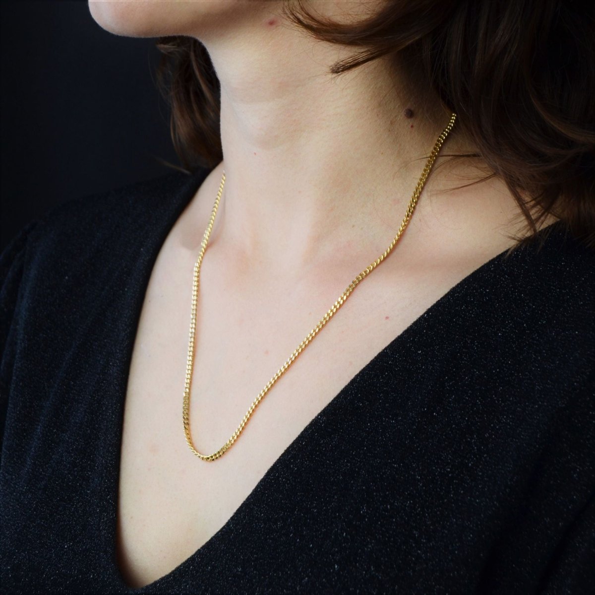 Collier Chaîne en or jaune - Castafiore