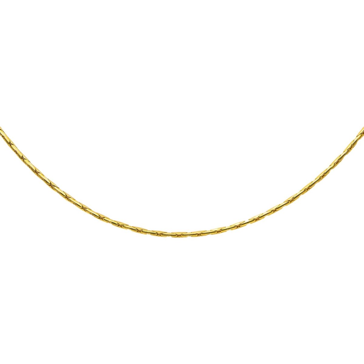 Collier Chaîne en or jaune - Castafiore