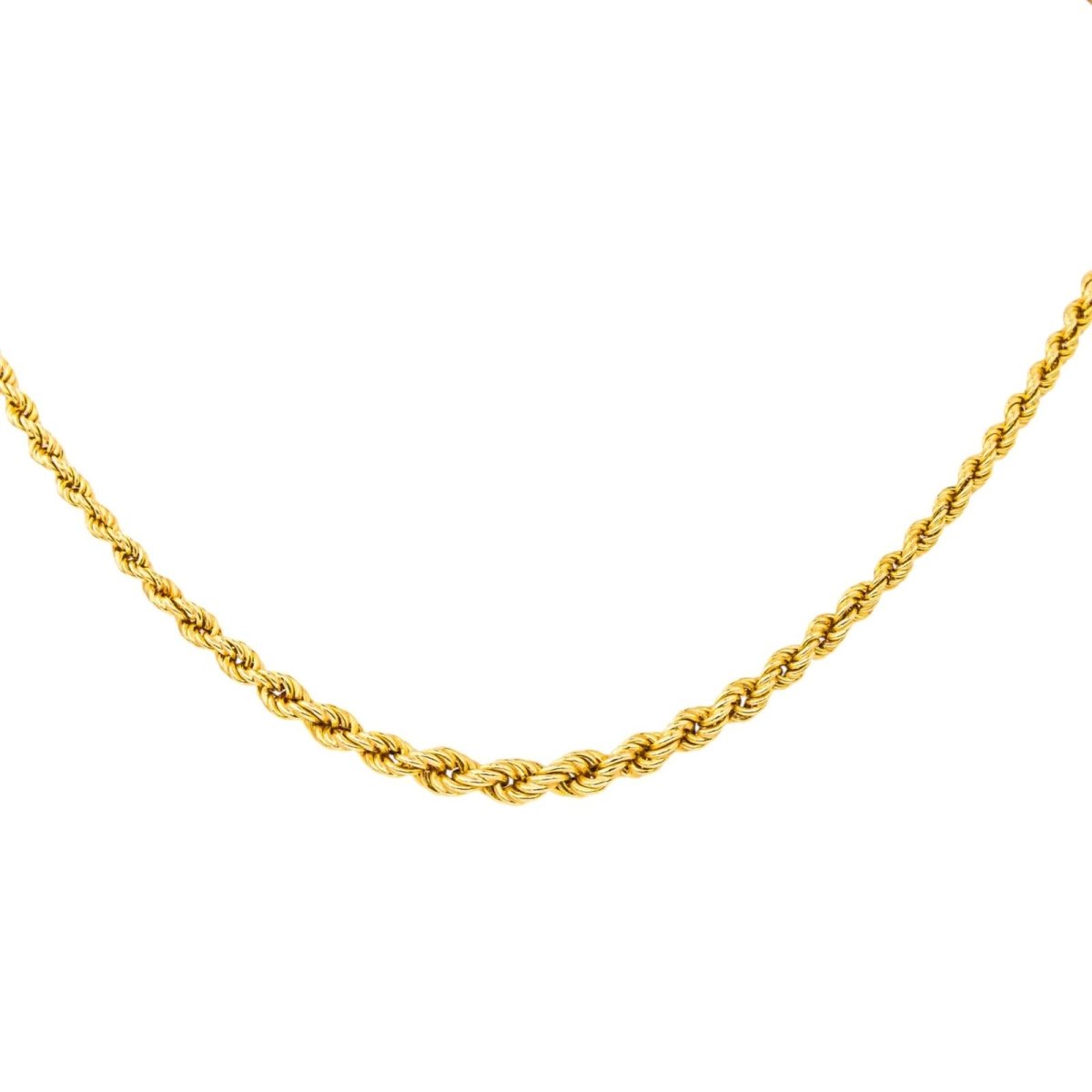 Collier Chaîne en or jaune - Castafiore