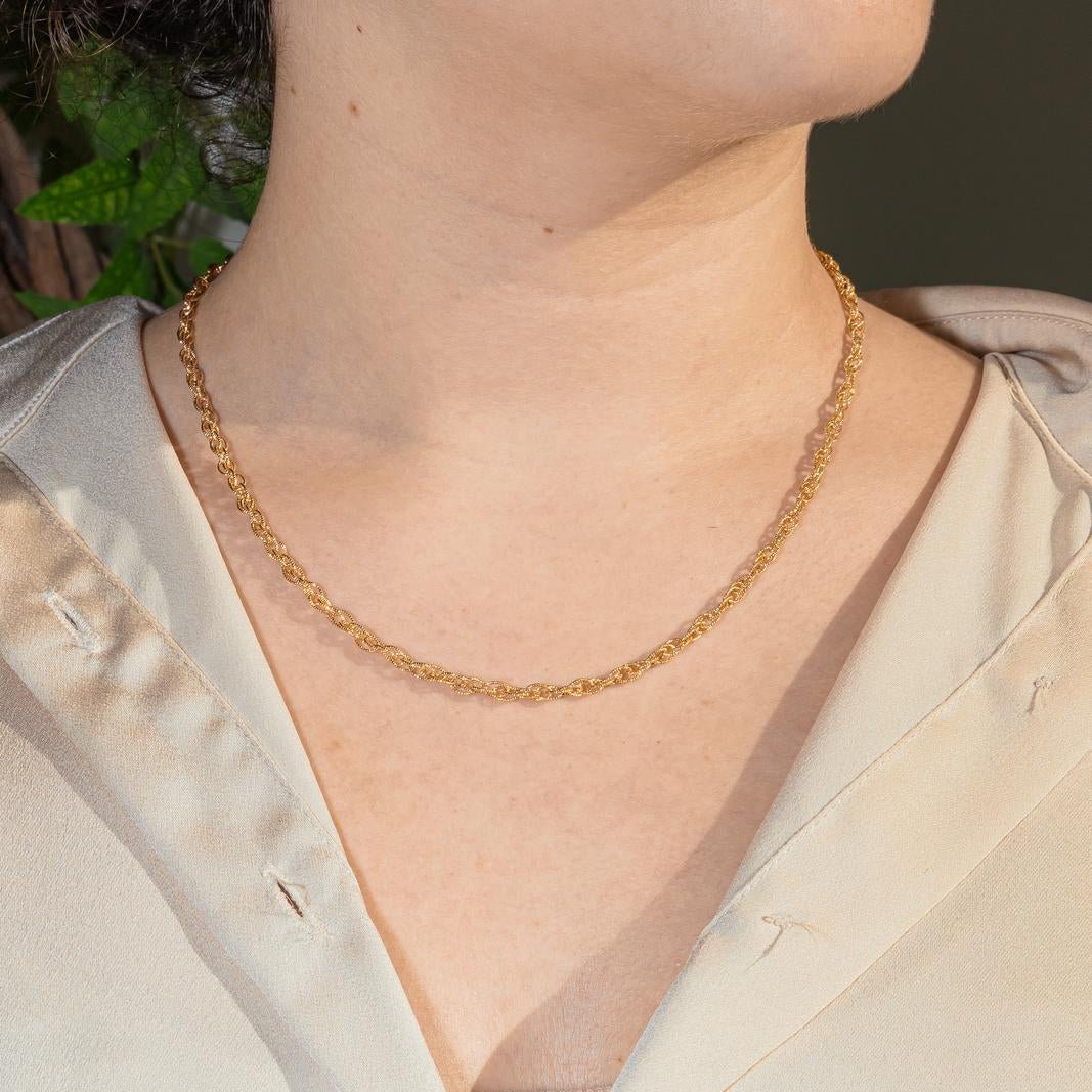 Collier Chaîne en or jaune - Castafiore