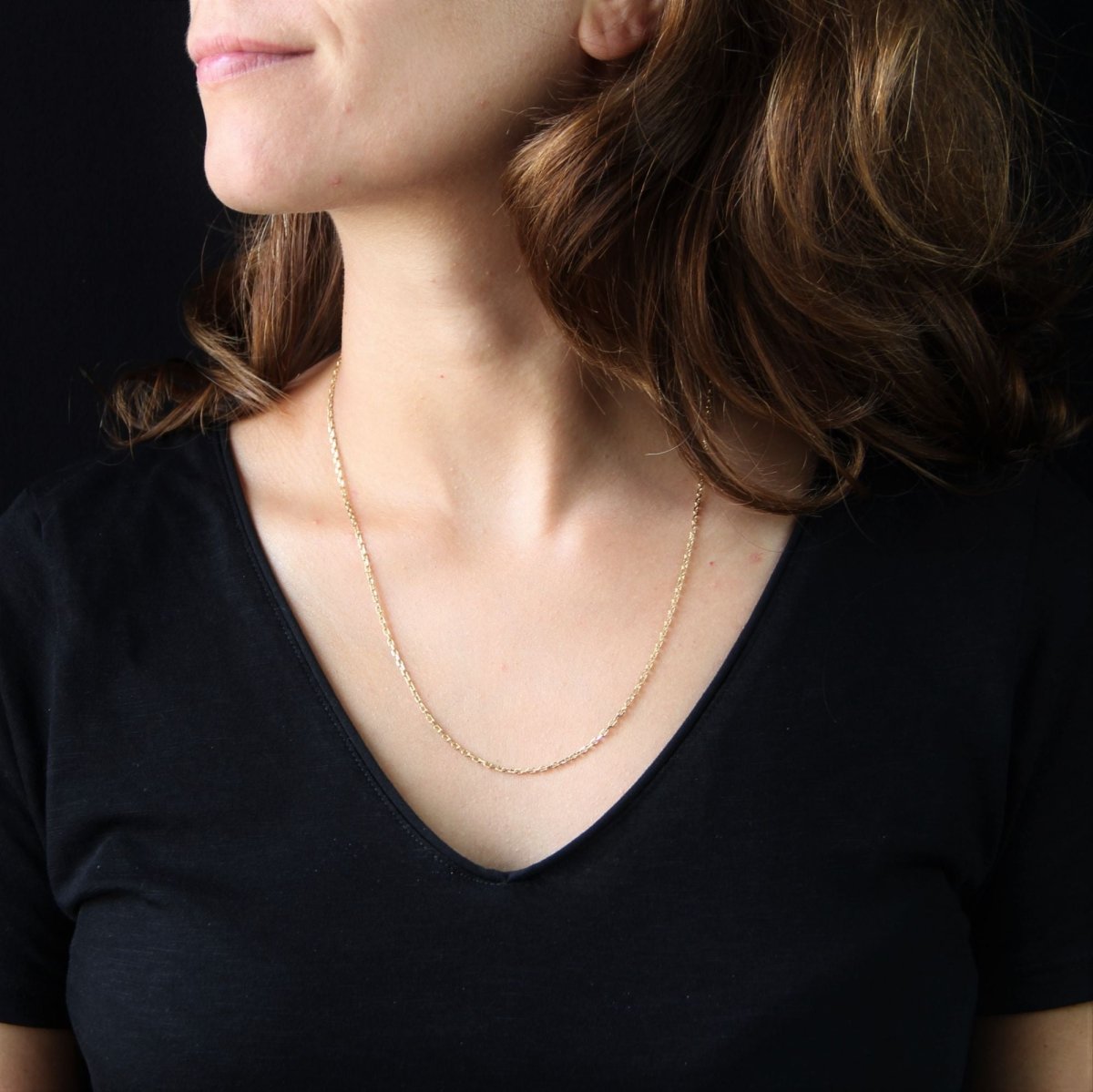 Collier Chaîne en or jaune - Castafiore