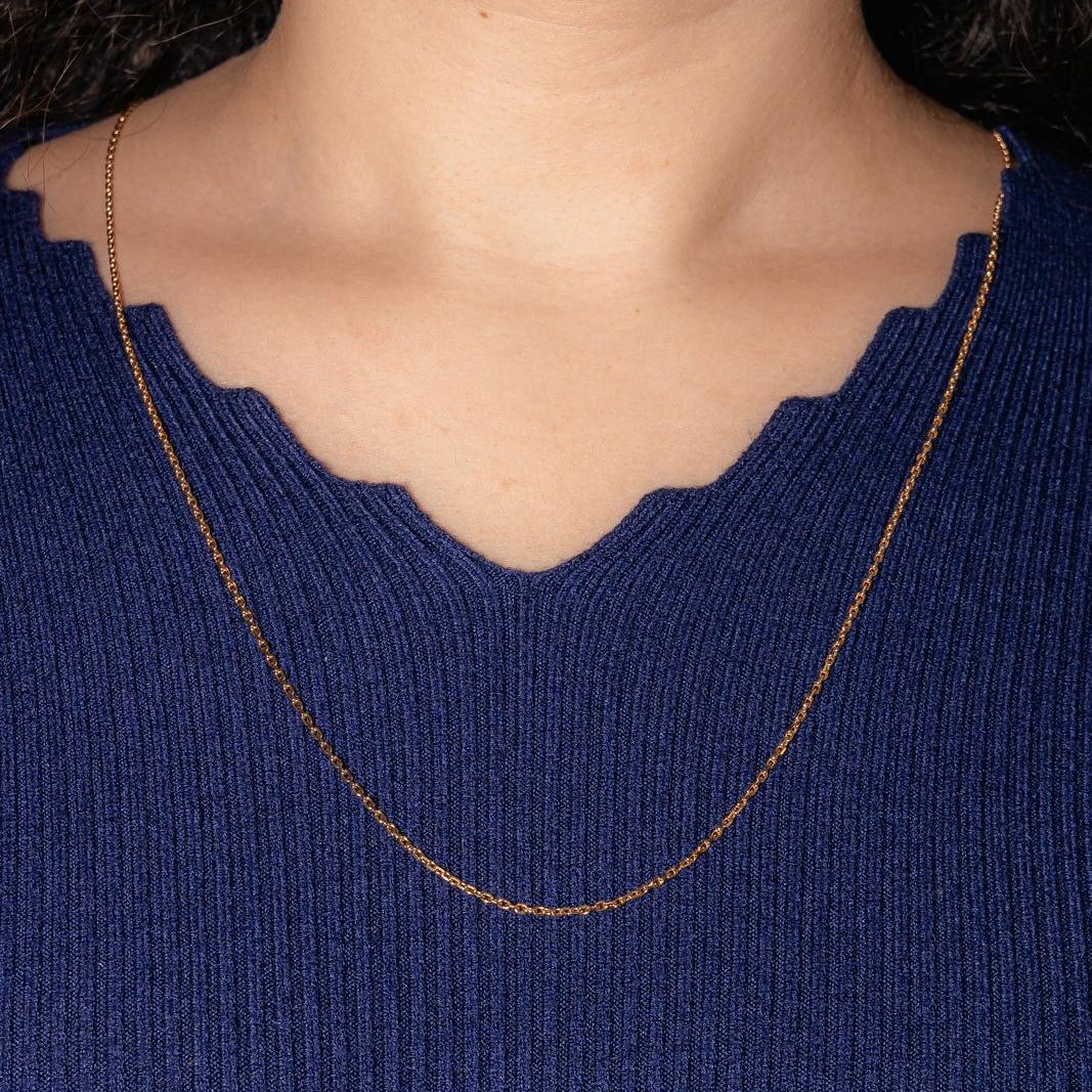 Collier Chaîne en or jaune - Castafiore