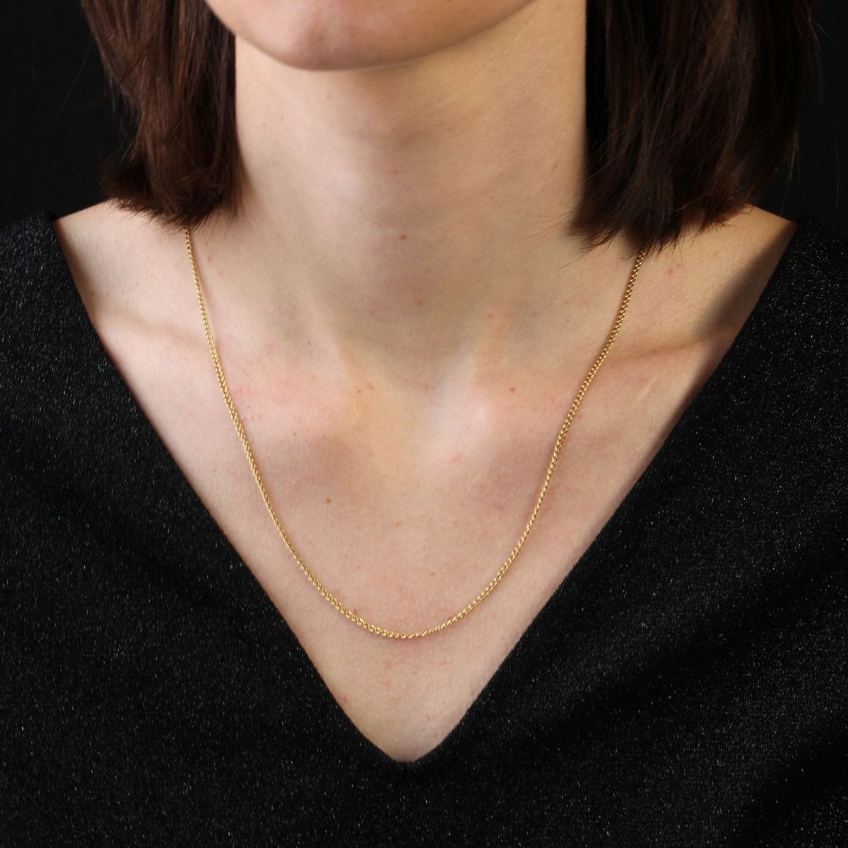 Collier Chaîne en or jaune - Castafiore