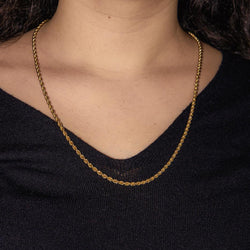 Collier Chaîne en or jaune - Castafiore