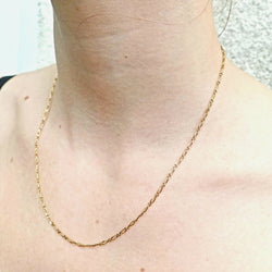 Collier Chaîne en or jaune - Castafiore