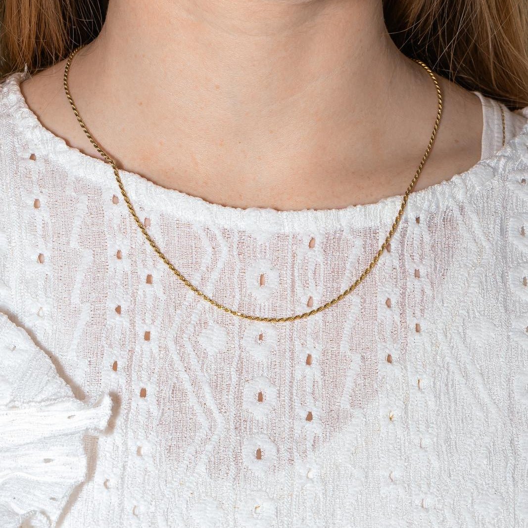 Collier Chaîne en or jaune - Castafiore