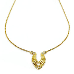 Collier Chaîne en or jaune et diamants - Castafiore