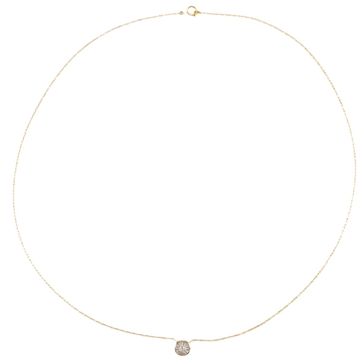 Collier Chaîne en or jaune et diamants - Castafiore