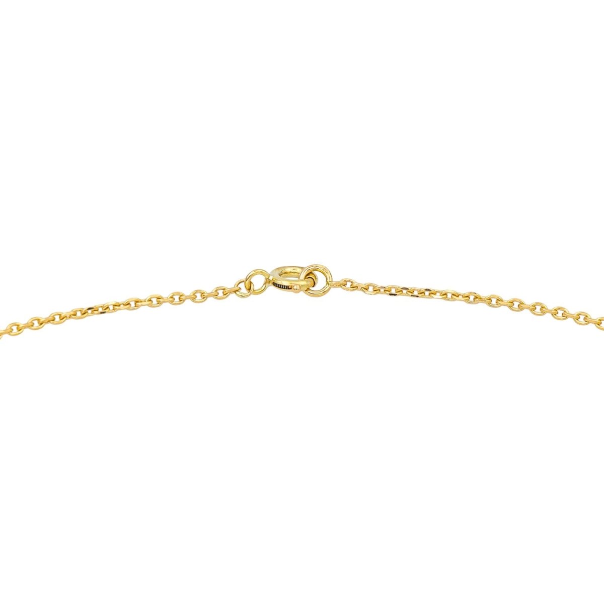 Collier Chaîne en or jaune et grenats - Castafiore