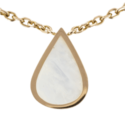 Collier Chaîne en or jaune et labradorites - Castafiore