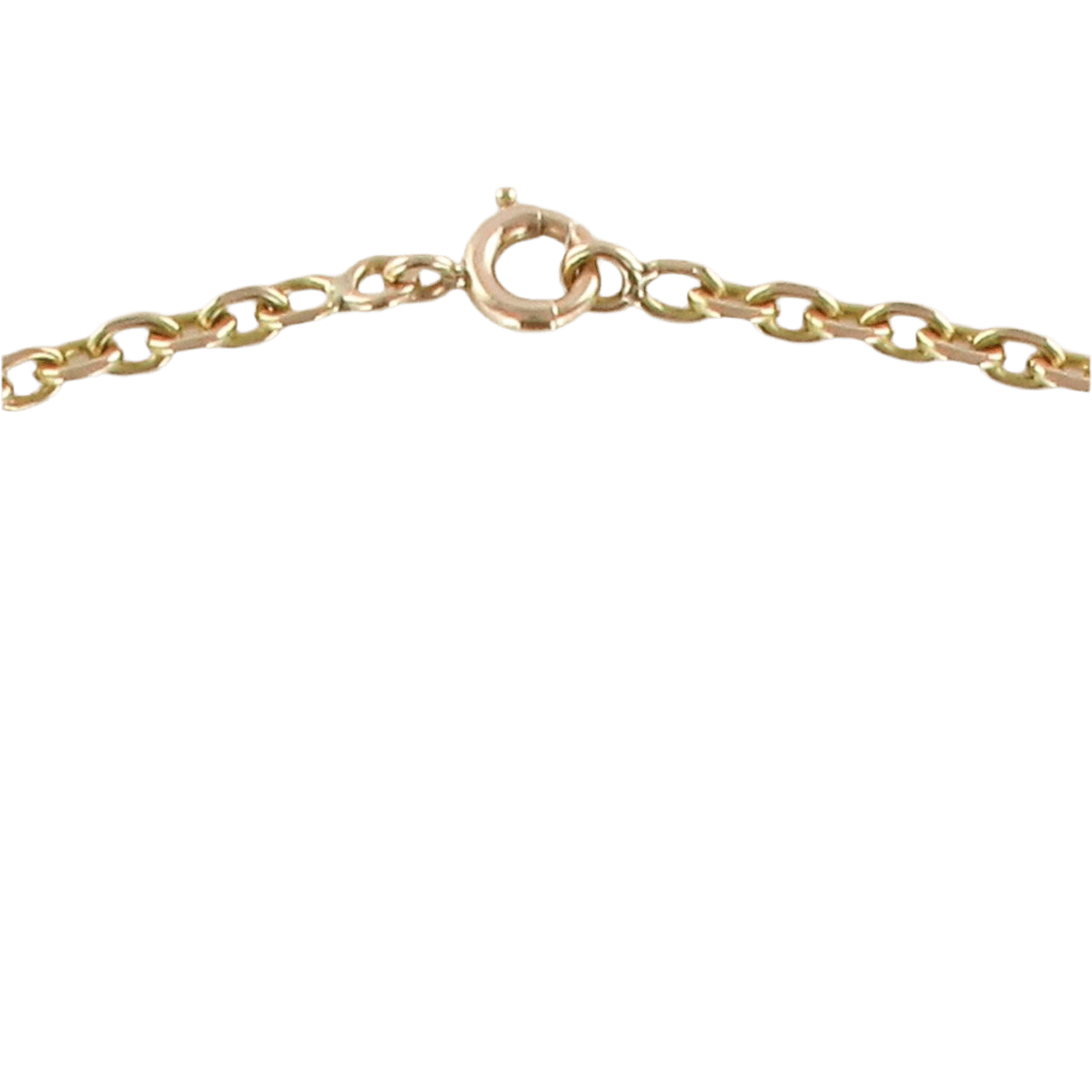 Collier Chaîne en or jaune et labradorites - Castafiore