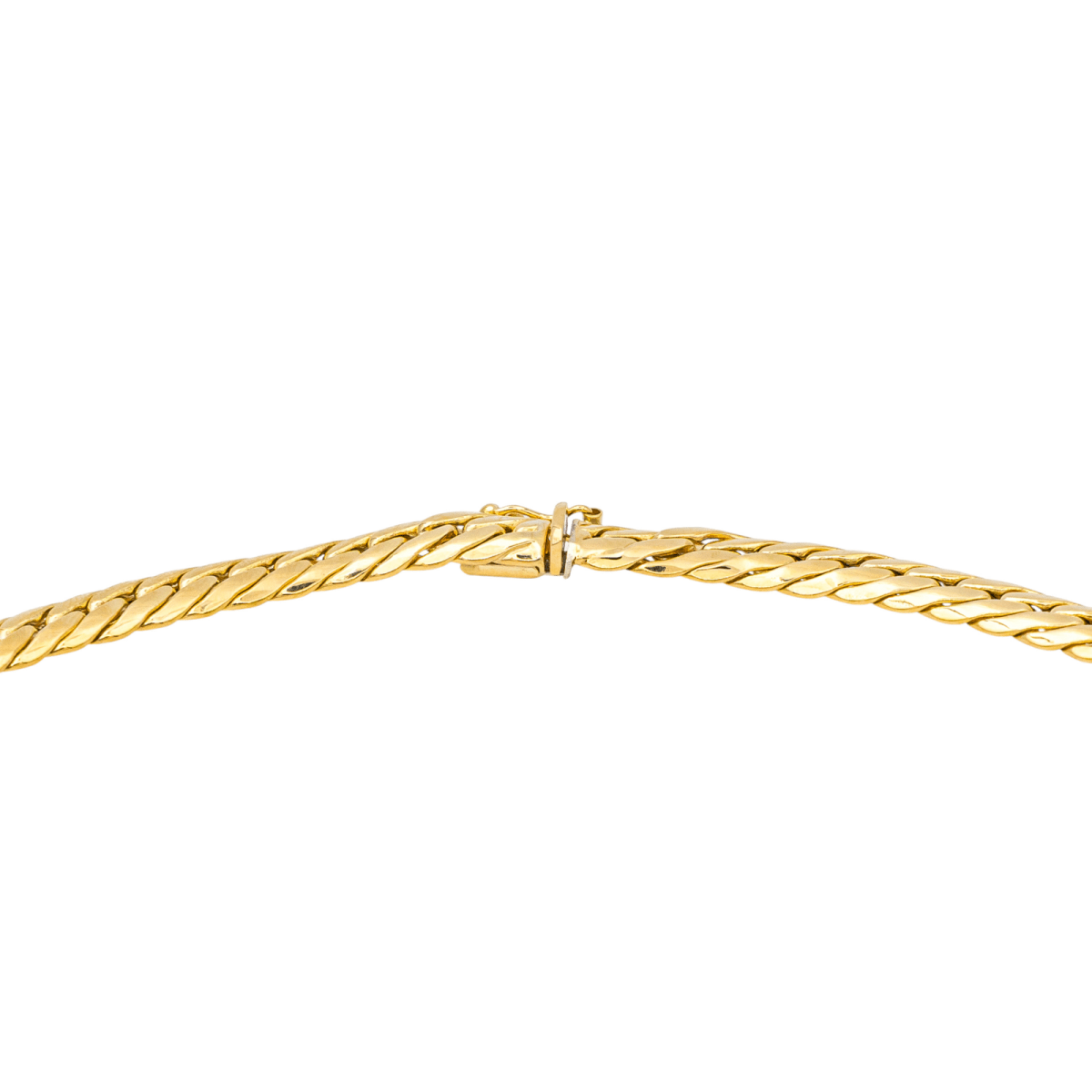 Collier Chaîne en or jaune et or blanc - Castafiore