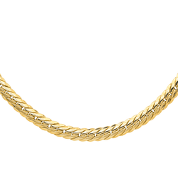 Collier Chaîne en or jaune et or blanc - Castafiore