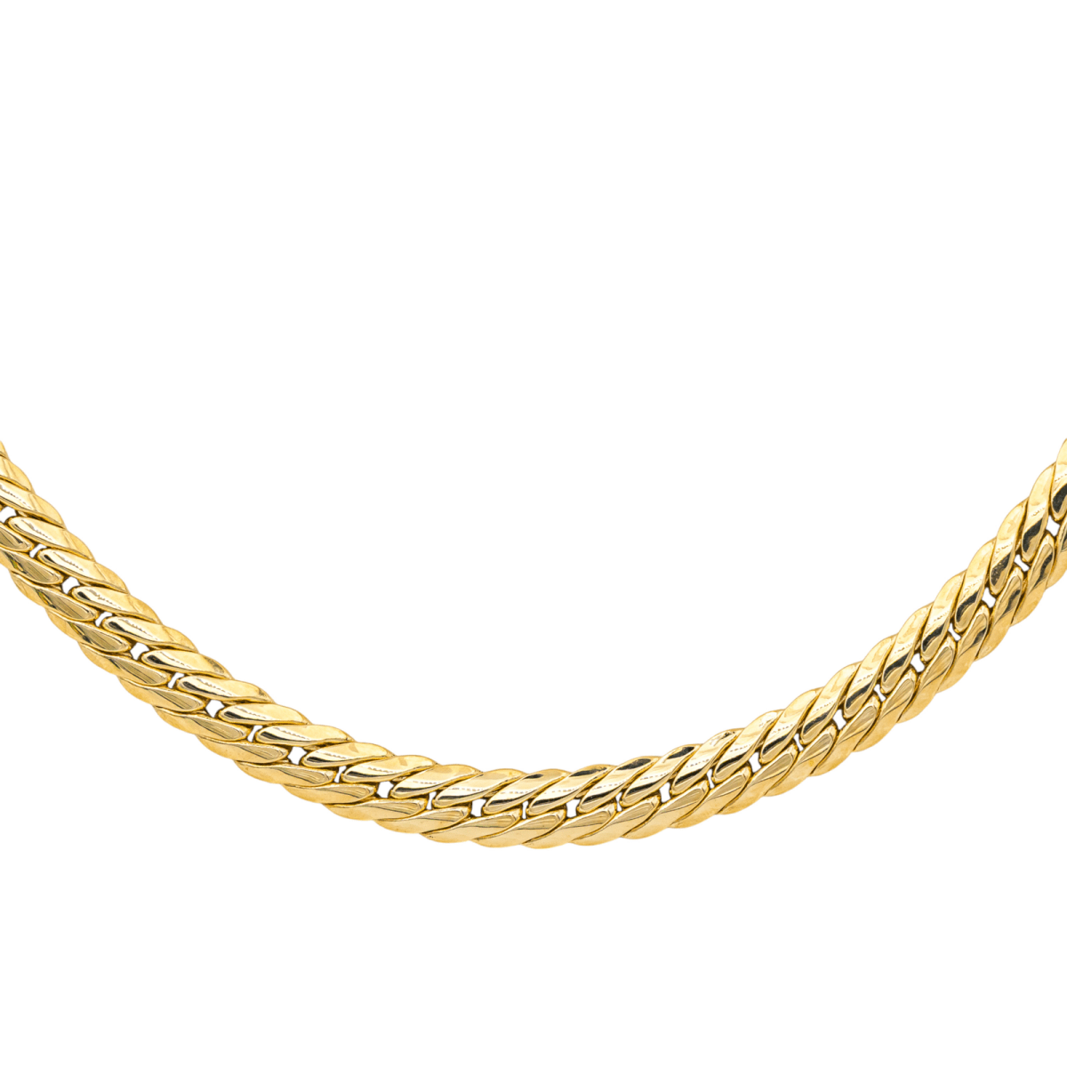 Collier Chaîne en or jaune et or blanc - Castafiore