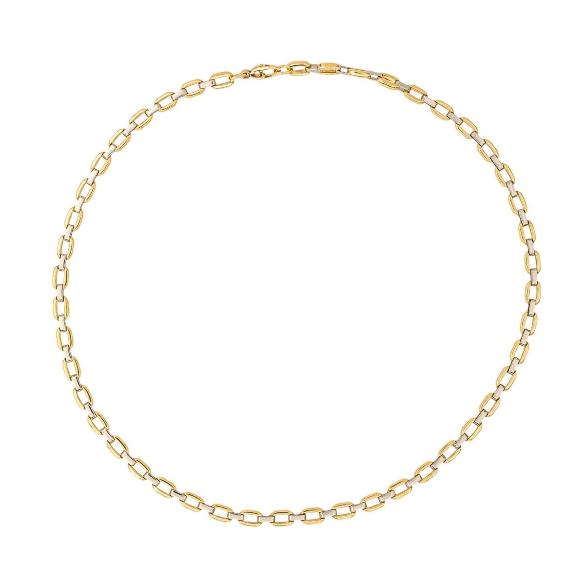 Collier Chaîne en or jaune et or blanc - Castafiore