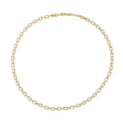 Collier Chaîne en or jaune et or blanc - Castafiore