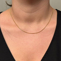 Collier Chaîne en or rose - Castafiore