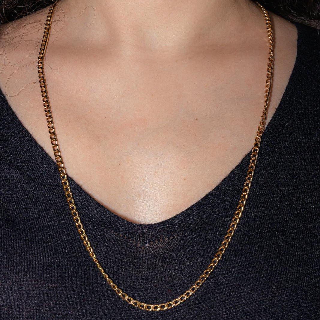 Collier Chaîne en or rose - Castafiore