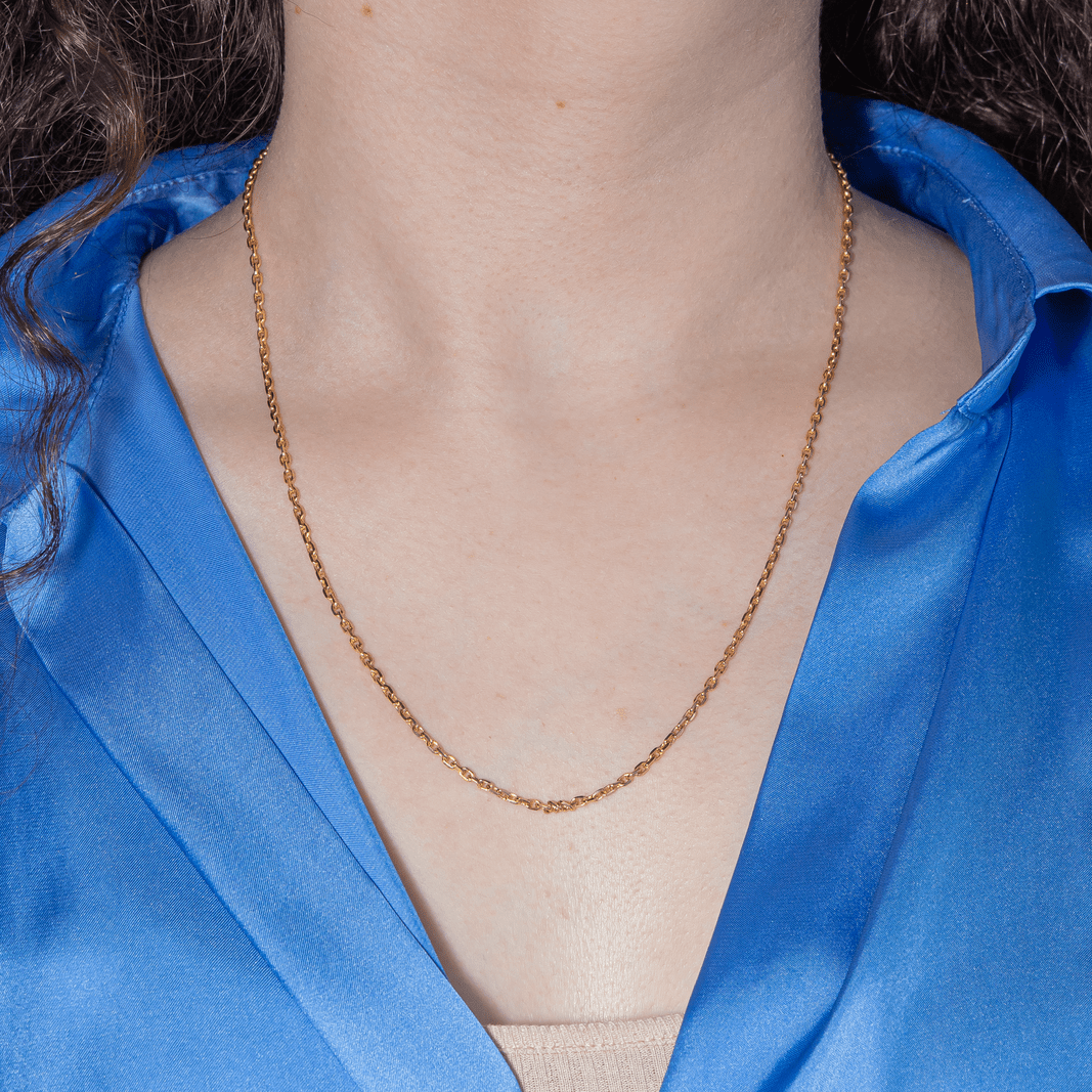 Collier Chaîne en or rose - Castafiore