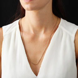 Collier Chaîne en or rose - Castafiore