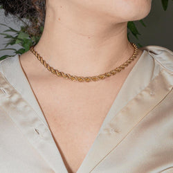Collier Chaîne en or rose - Castafiore