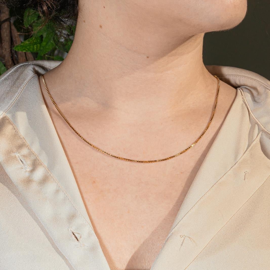 Collier Chaîne en or rose - Castafiore