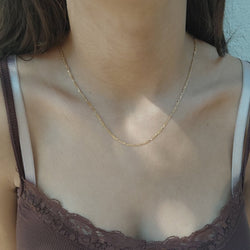 Collier Chaîne en or rose - Castafiore