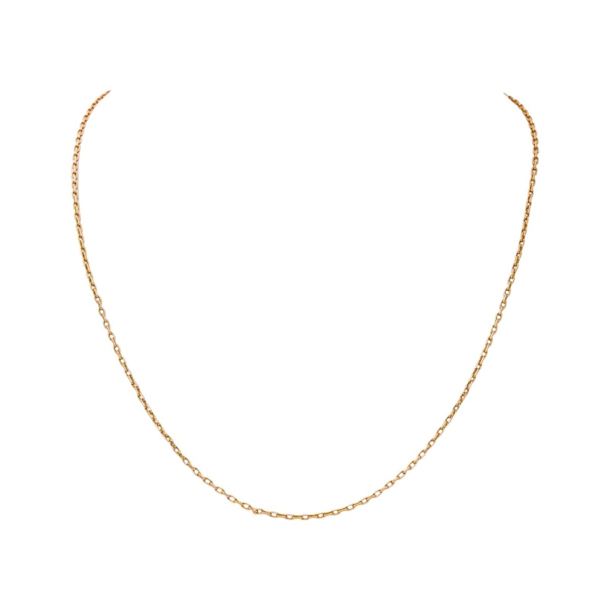 Collier Chaîne en or rose - Castafiore