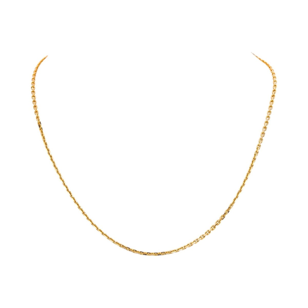 Collier Chaîne en or rose - Castafiore