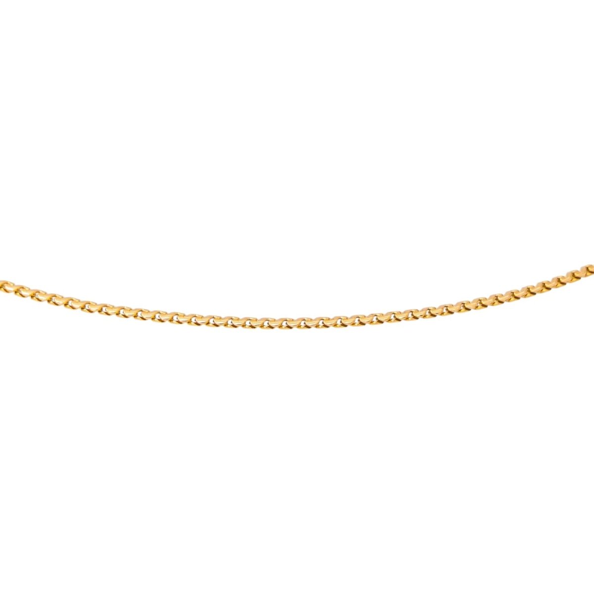 Collier Chaîne en or rose - Castafiore
