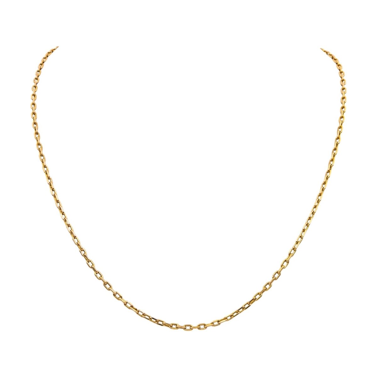 Collier Chaîne en or rose - Castafiore