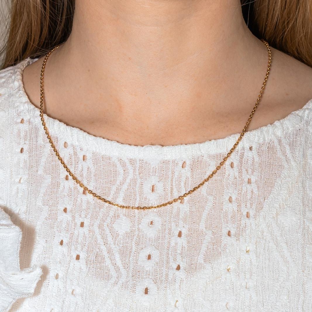 Collier Chaîne en or rose - Castafiore