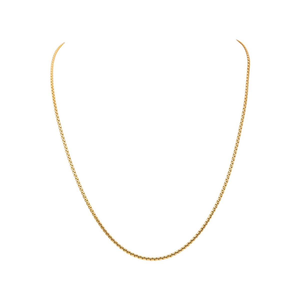 Collier Chaîne en or rose - Castafiore