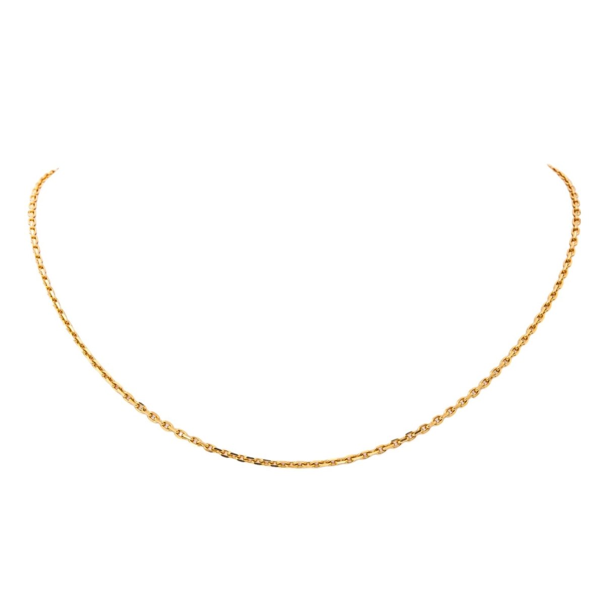 Collier Chaîne en or rose - Castafiore