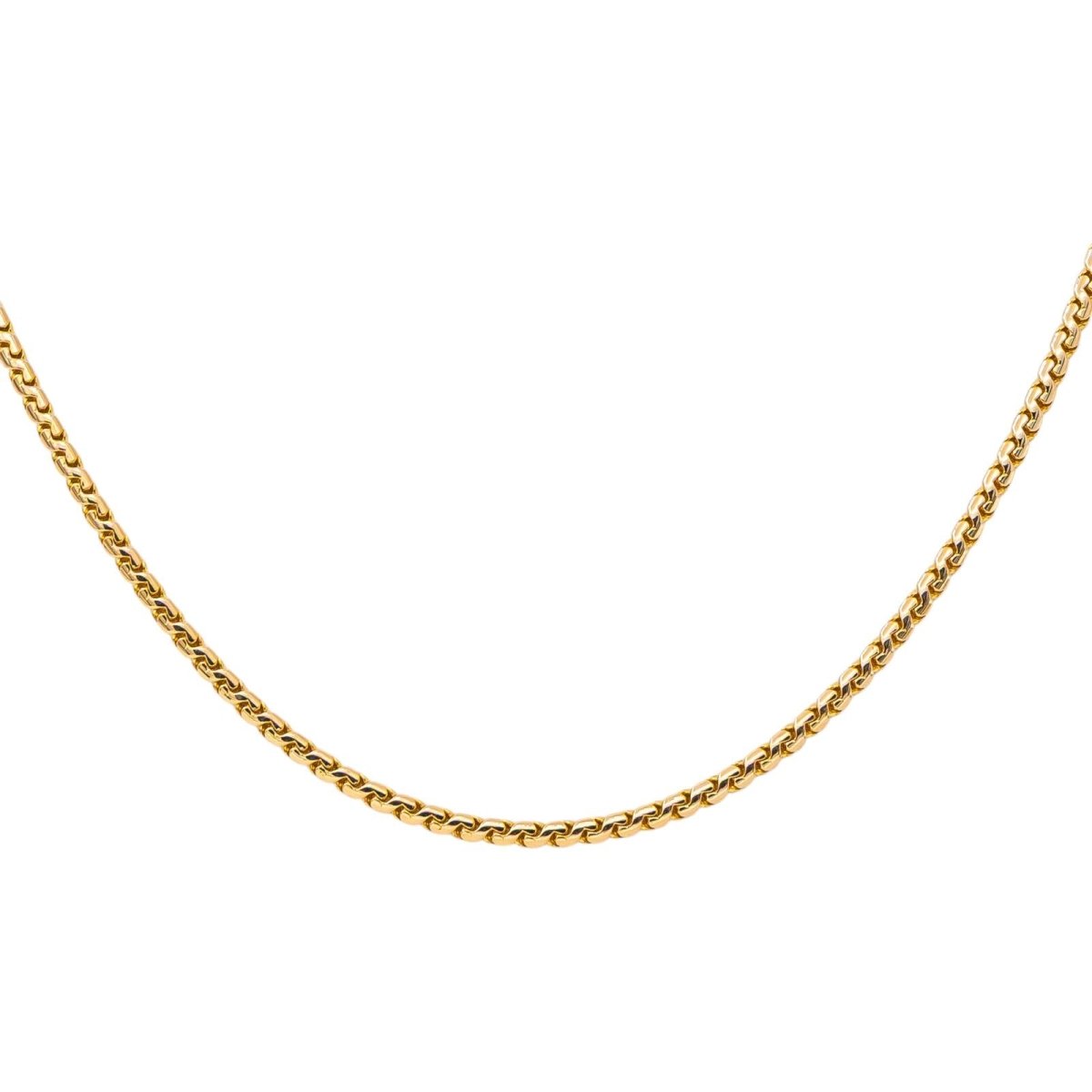 Collier Chaîne en or rose - Castafiore