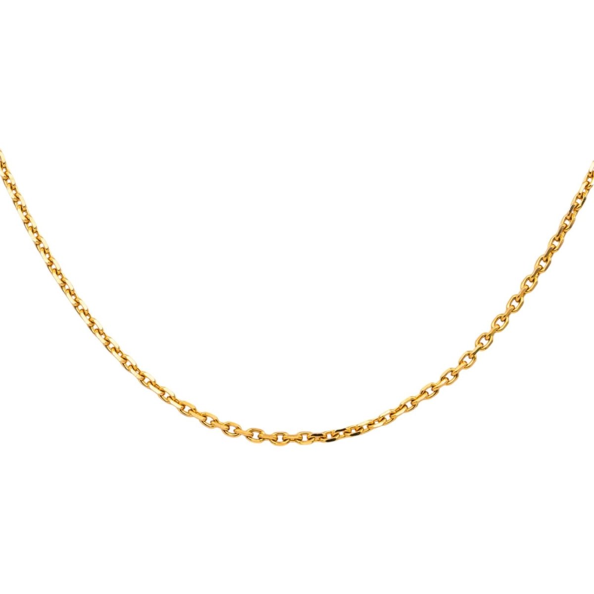 Collier Chaîne Forçat Or jaune - Castafiore